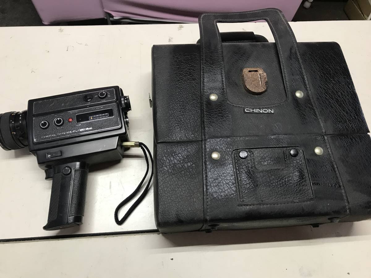 ◎ヤYS2175★サウンドムービー スーパー8カメラ 8ミリカメラ CHINON チノン506SM XL ジャンク ECM拍卖