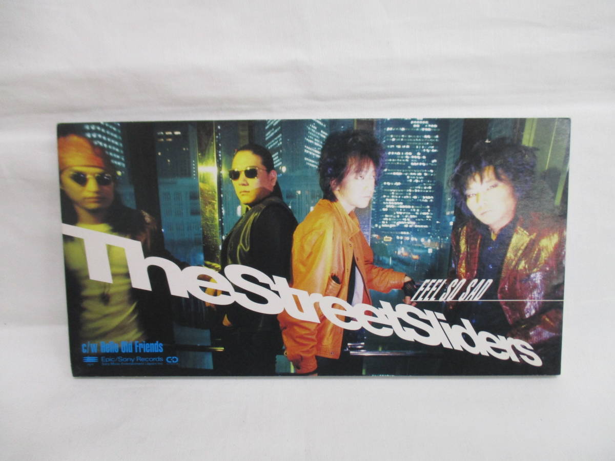 8㎝シングルCD THE STREET SLIDERS FEEL SO BAD ESDB-3556拍卖