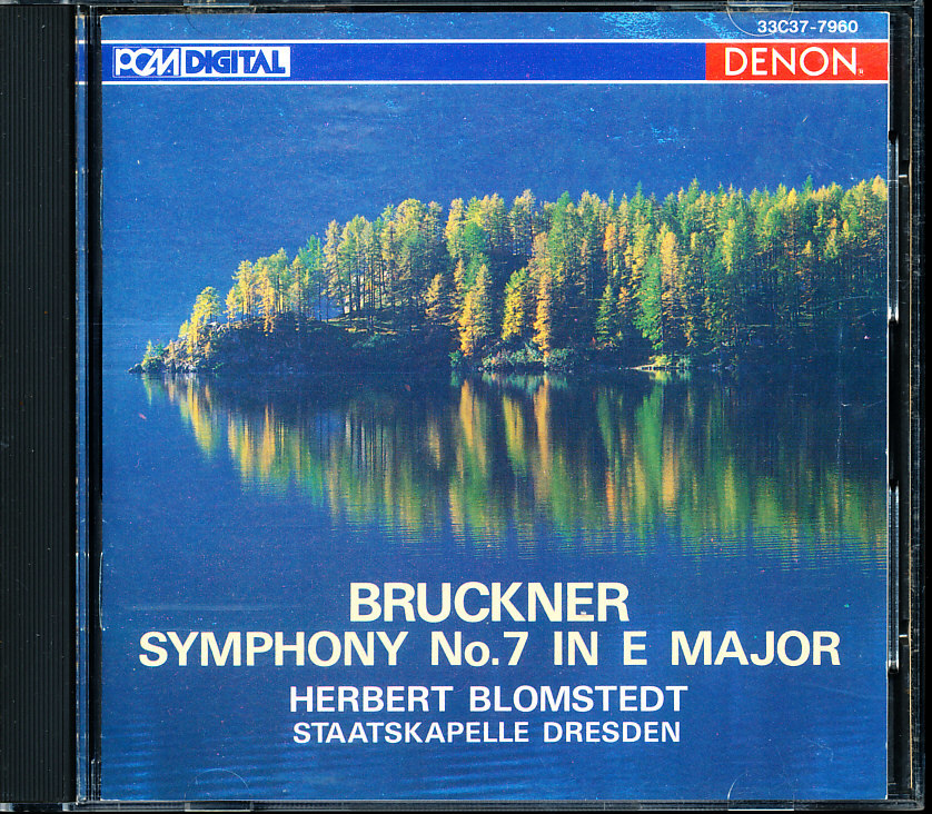 DENON初期盤 ブロムシュテット - ブルックナー:交響曲第7番 PCM DIGITAL/税表記無し3300円盤 4枚同梱可能 b8B08LNBH256拍卖