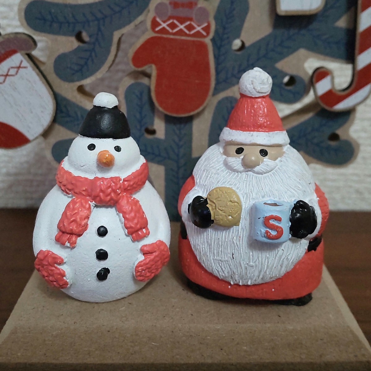 新品 サンタクロース スノーマン 雪だるま インテリア オブジェ ミニチュア 置き物 クリスマス オーナメント 飾り 卓上 ミニ拍卖