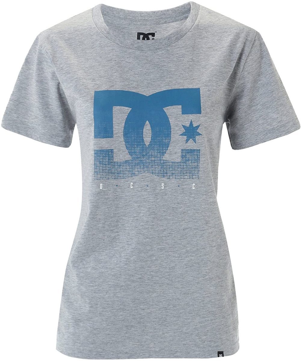 DC SHOES ディーシーシュー レディース 汗じみ防止Tシャツ Ws TECH PRINT STAR 6126J702 HTR拍卖