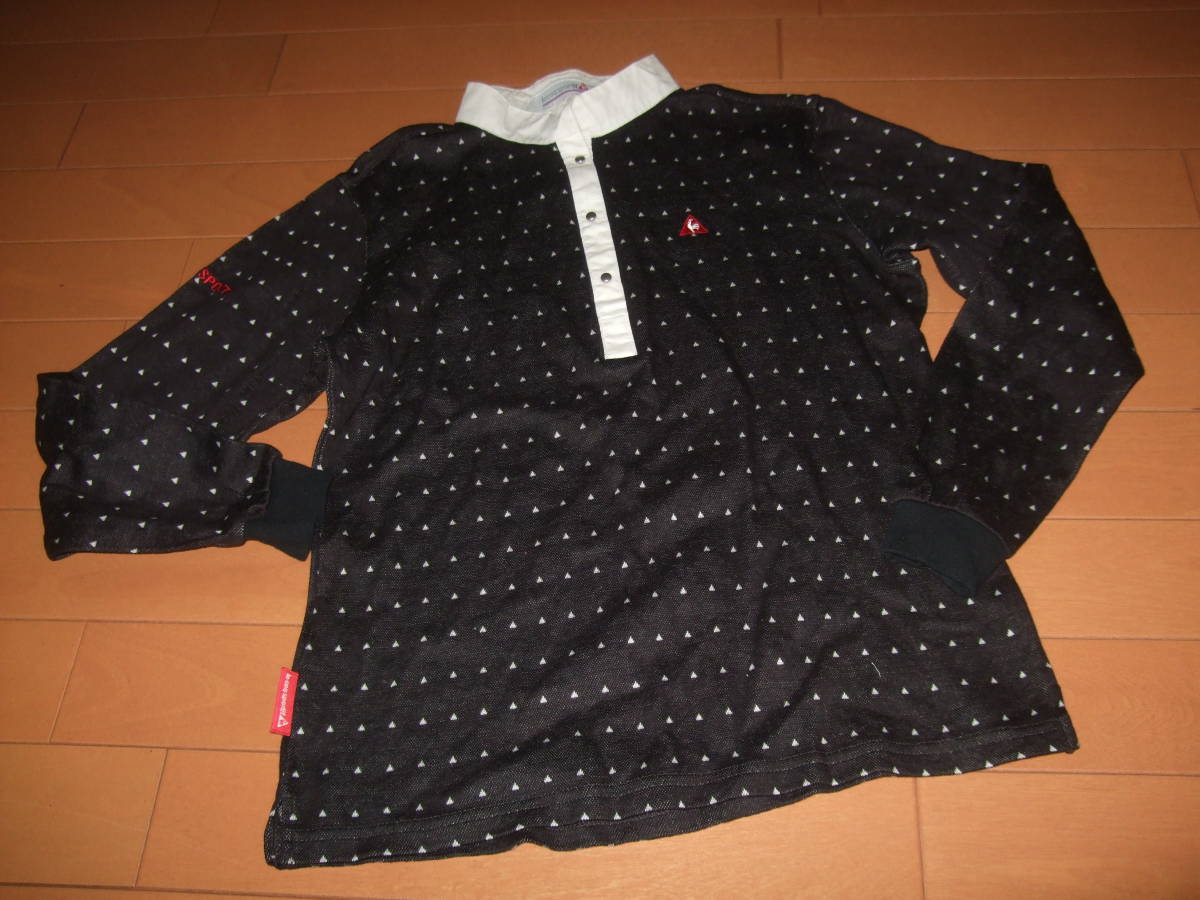 良品送料込即決☆le coq sportif ゴルフコレクション トップス☆サイズS拍卖