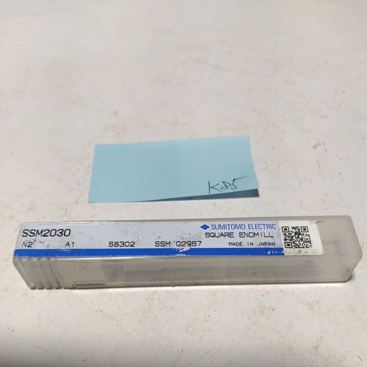 k85 未使用 住友 超硬エンドミル SSM2030 2枚刃 Φ3 ソリッドエンドミル拍卖