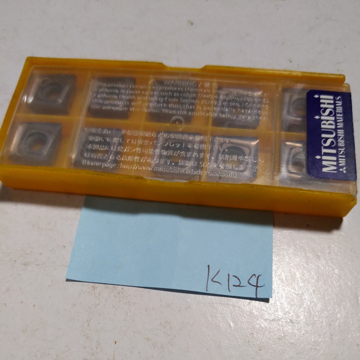 k124 三菱マテリアル SOET12T308PEER-JL VP15TF フライスチップ Mitsubishi拍卖