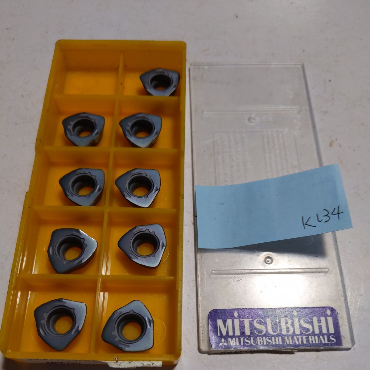 k134 三菱マテリアル フライスチップ JDMT140520ZDSR-ST MP6130 半端品 拍卖