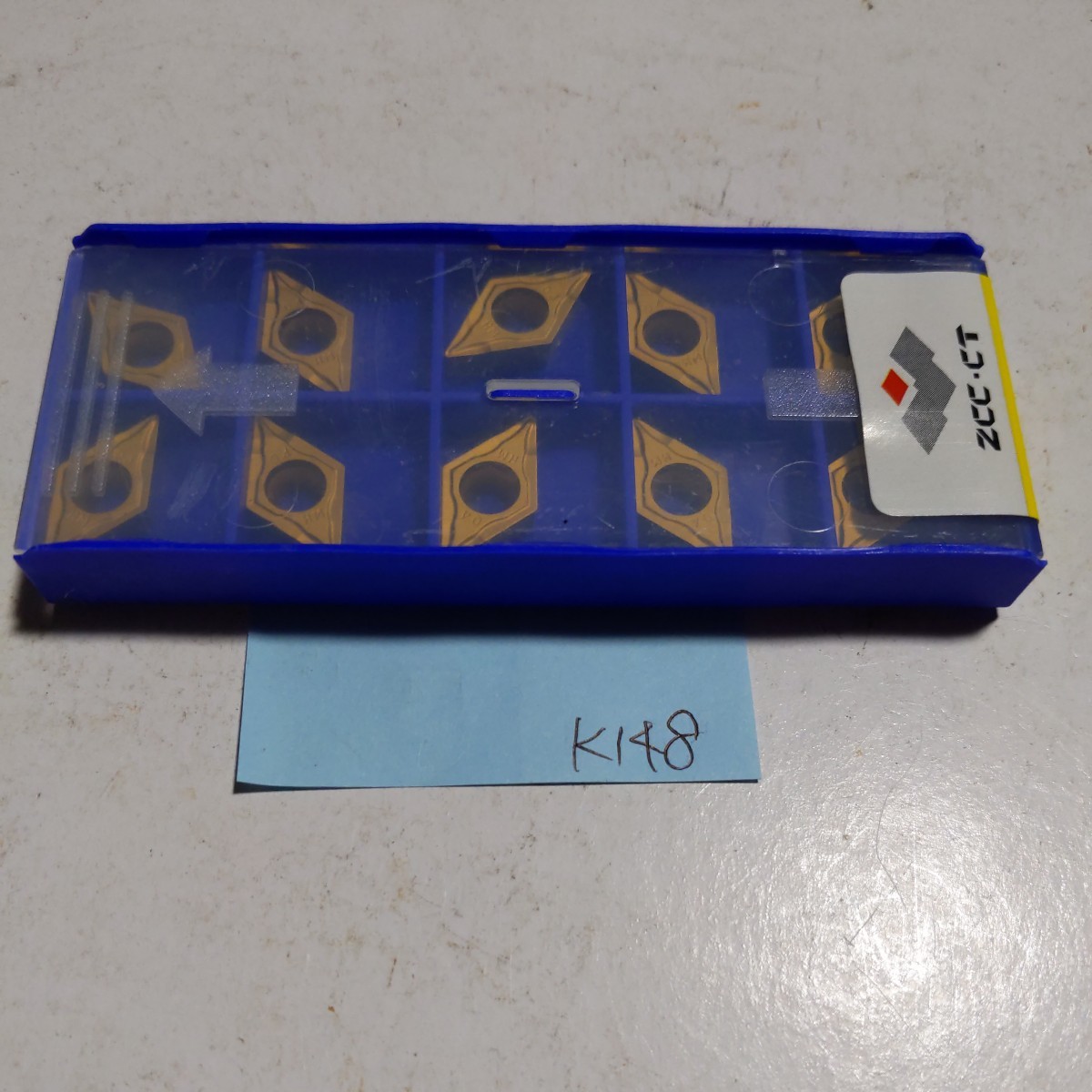 k148 ZCC・CT CNC インサートチップ 超硬菱形チップ DCMT11T304-HM拍卖