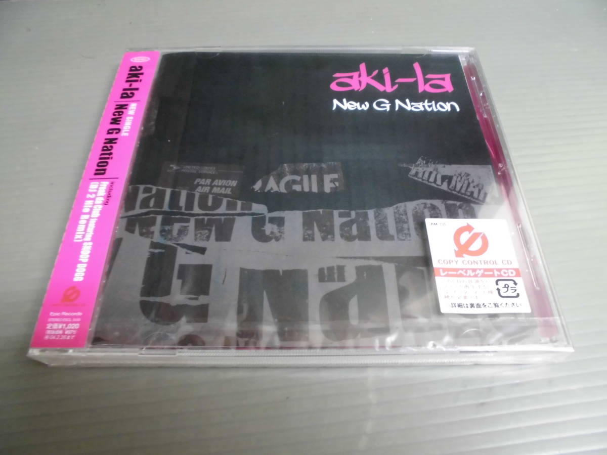 AKI-LA/NEW G NATION/未開封SCD拍卖