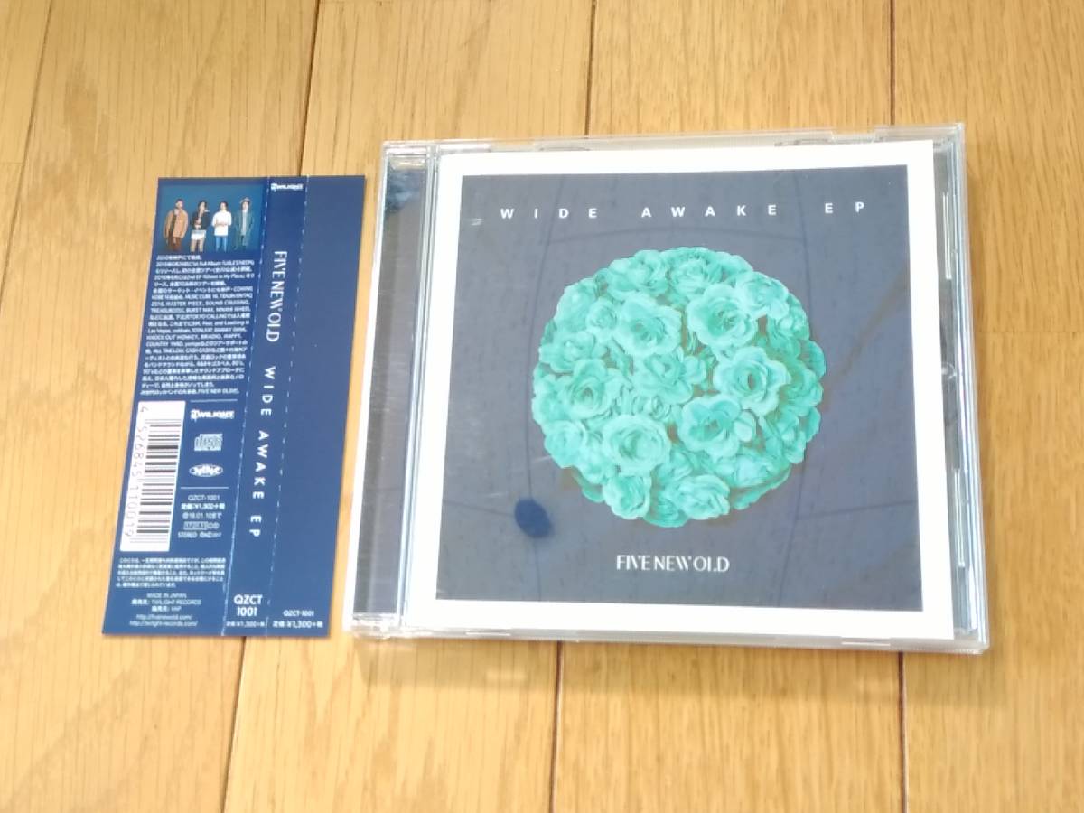 8806d 即決有 中古CD 盤/ジャケ美品 帯付き FIVE NEW OLD 「WIDE AWAKE EP」拍卖