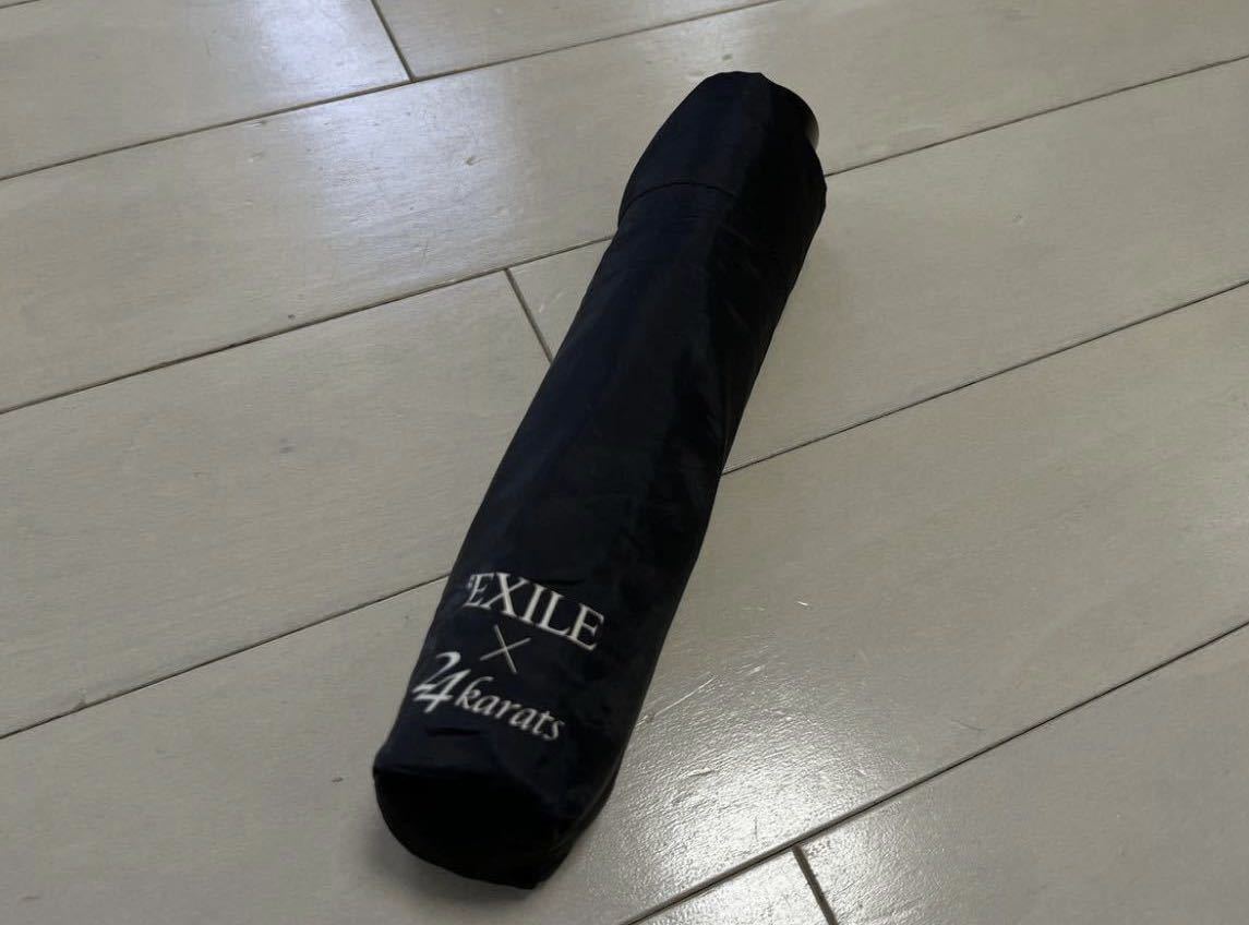 ◆新品◆24karats 折りたたみ傘 ブラック EXILE 3代目JSB GENERATIONS拍卖