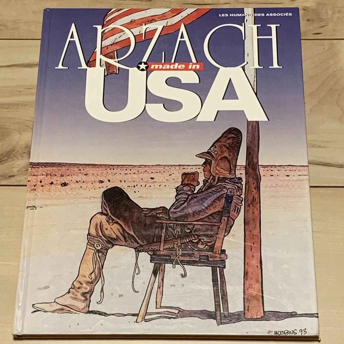 1994年発行MOEBIUS メビウスARZACH MADE IN USA 宮崎駿 大友克洋 参加KATSUHIROOTOMOHAYAOMIYAZAKI拍卖