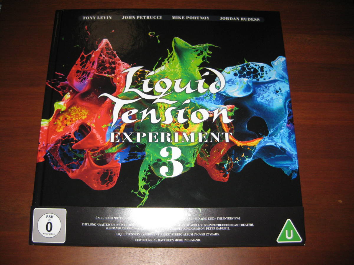 ☆ LIQUID TENSION EXPERIMENT リキッド・テンション・エクスペリメント/ LTE3 2021年発売 2CD + Blu-ray Audio 限定 輸入盤拍卖