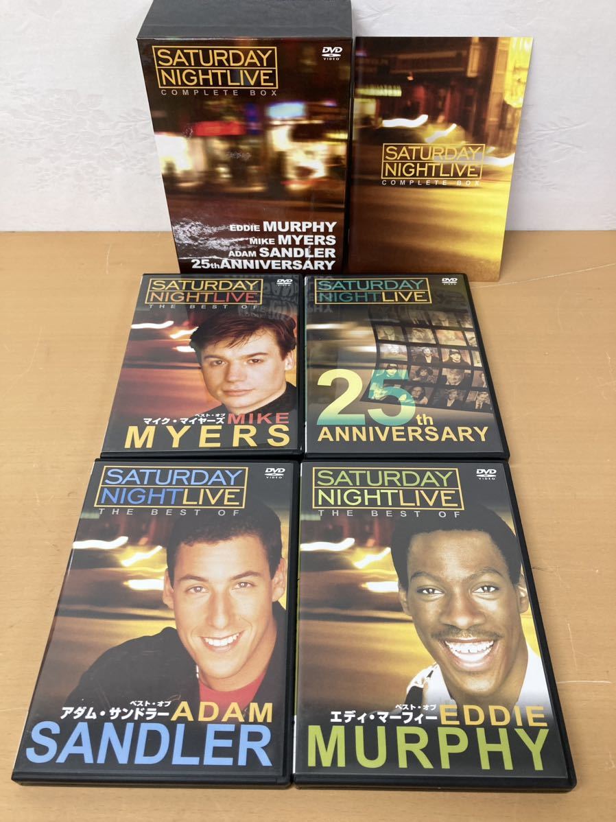 【決算セール】 堀) SATURDAY NIGHTLIVE DVD COMPLETE BOX 25thアニバーサリー マイク マイヤーズ エディ マーフィー (230802 K-1-2)拍卖