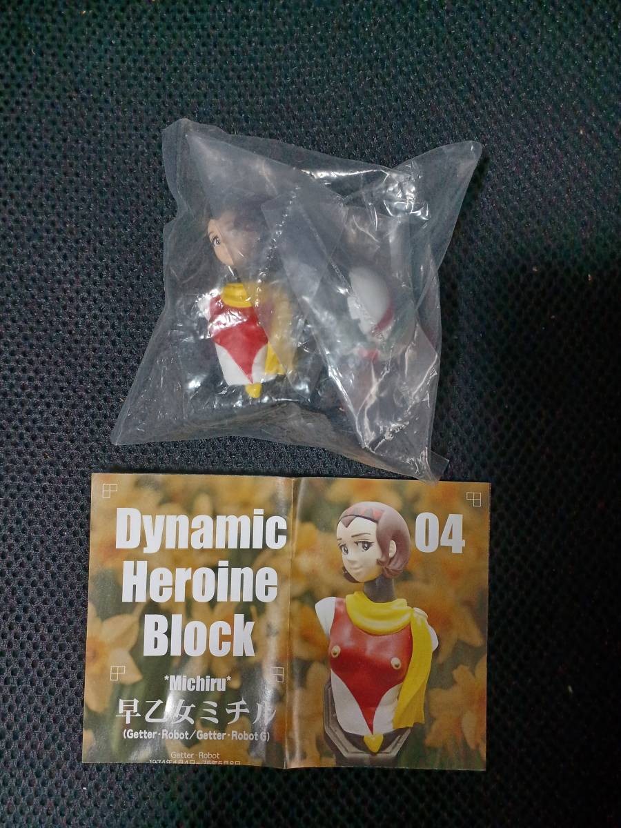 ダイナミックヒロインブロック 04 早乙女ミチル ゲッターロボG 外箱無し拍卖