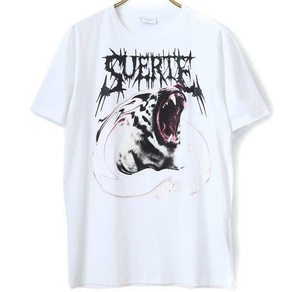 MARCELO BURLON (マルセロバーロン) LORENZO T-SHIRT マルセロブロン トラ 虎 Tシャツ CMAA018S17001058 TEE拍卖