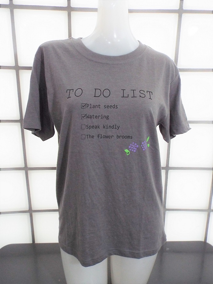 ティモシー Todolist 杢グレー Mサイズ 天竺 綿60%,ポリエステル40% 半袖Tシャツ 新品 Timothy拍卖
