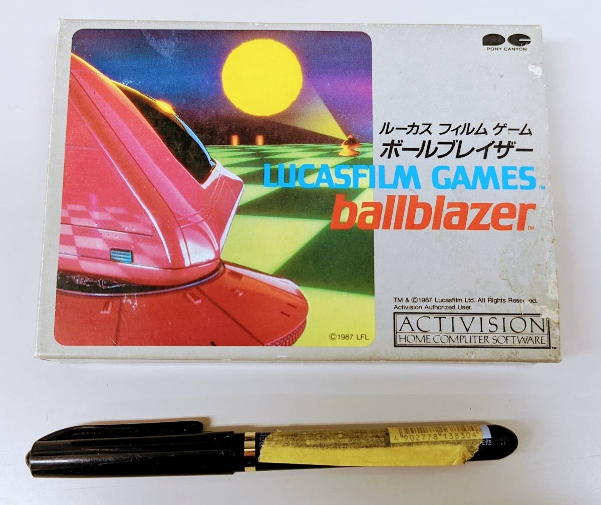 s FC ボールブレイザー ルーカスフィルムゲーム 箱・説明書付 ファミコンソフト拍卖