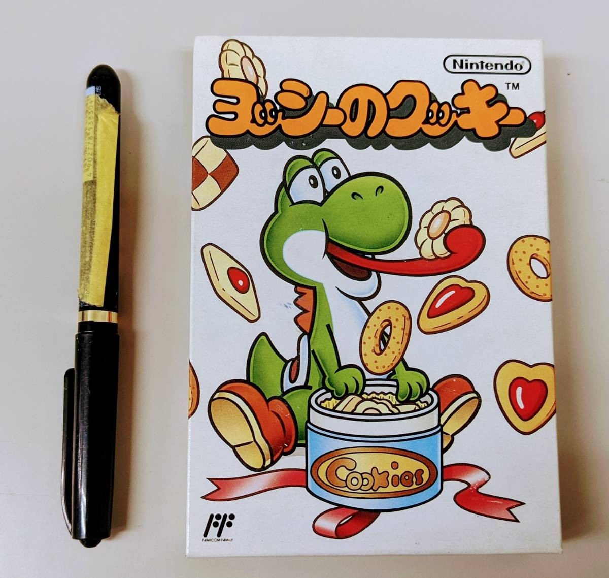 s FC ヨッシーのクッキー 箱・説明書付 任天堂 ファミコンソフト拍卖