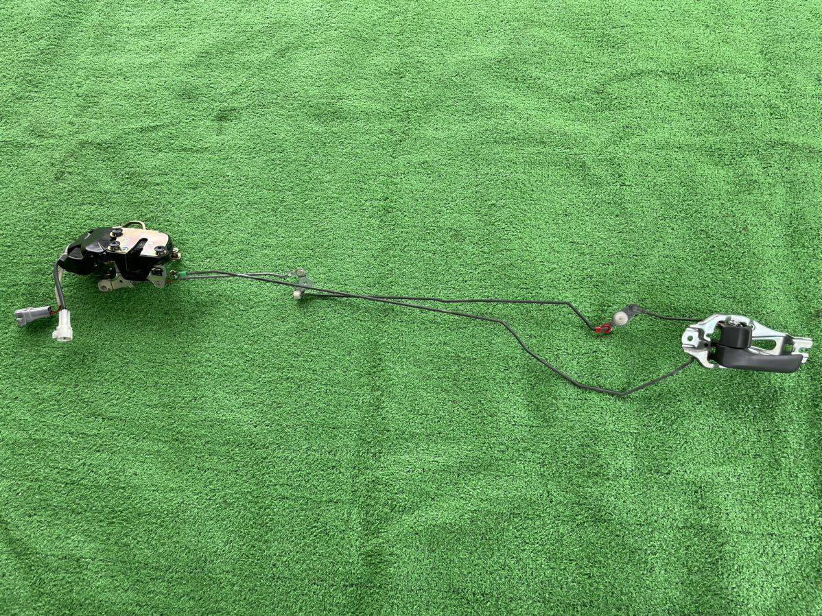 純正 左 助手席 インナードアハンドル ドアロック ハイエース 100系 グランドキャビン スーパーロング ハイルーフ 最終型 KZH120G拍卖