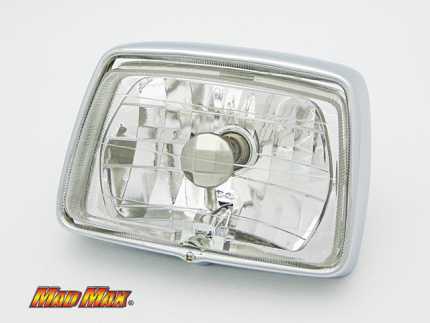 MADMAX ホンダ SUPER CUB スーパーカブ カスタム (角型) マルチリフレクターヘッドライトキット (L20-1070) マッドマックス拍卖