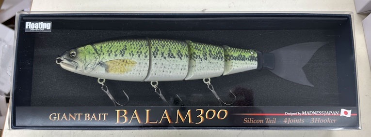 マドネス BALAM 300 バラム300 re#04 リアルブラックバス拍卖