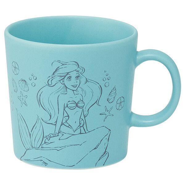 ディズニー 陶器製マグカップ アリエルターコイズ スケーター拍卖
