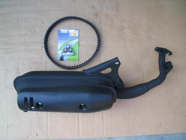 新品ジョグ3KJ/3YJ良くなるセット マフラーVベルトローラー拍卖