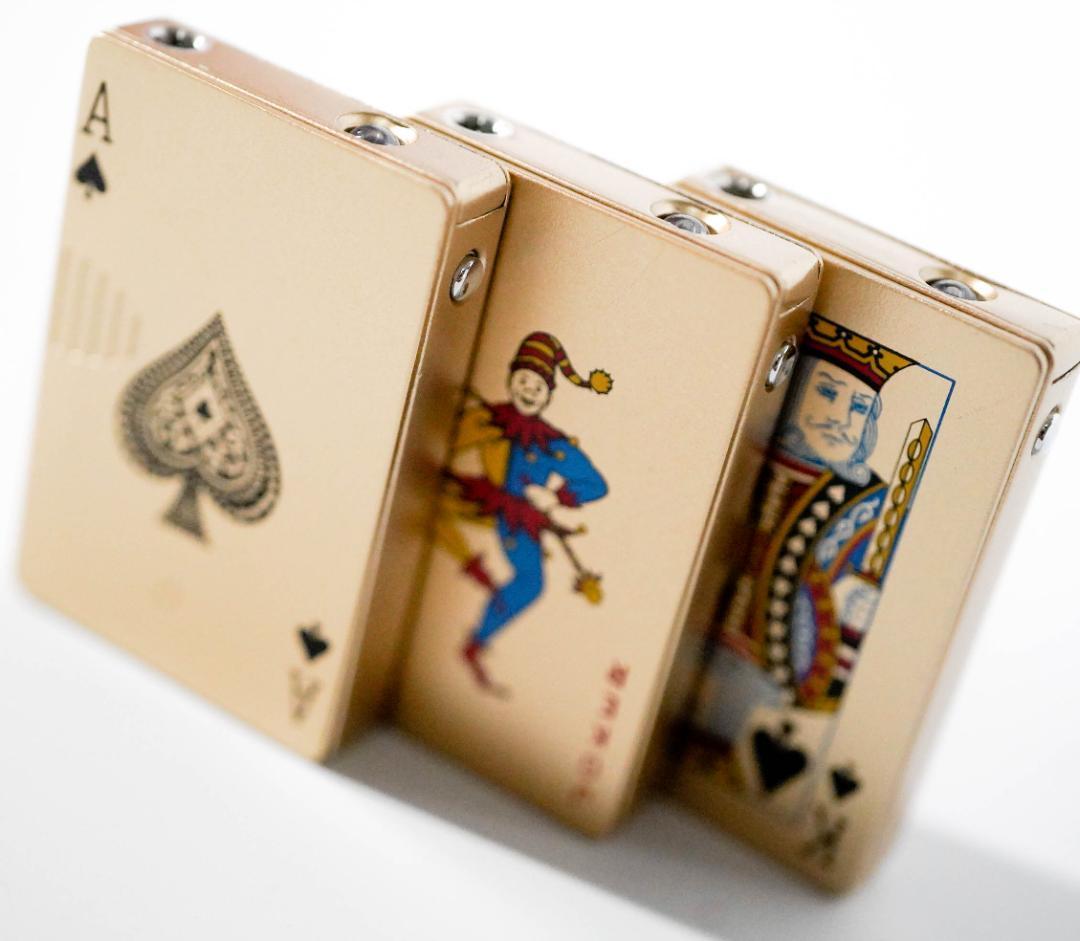 トランプ 手品 ターボライター ジョーカー キング 3個セット【残3限定】拍卖