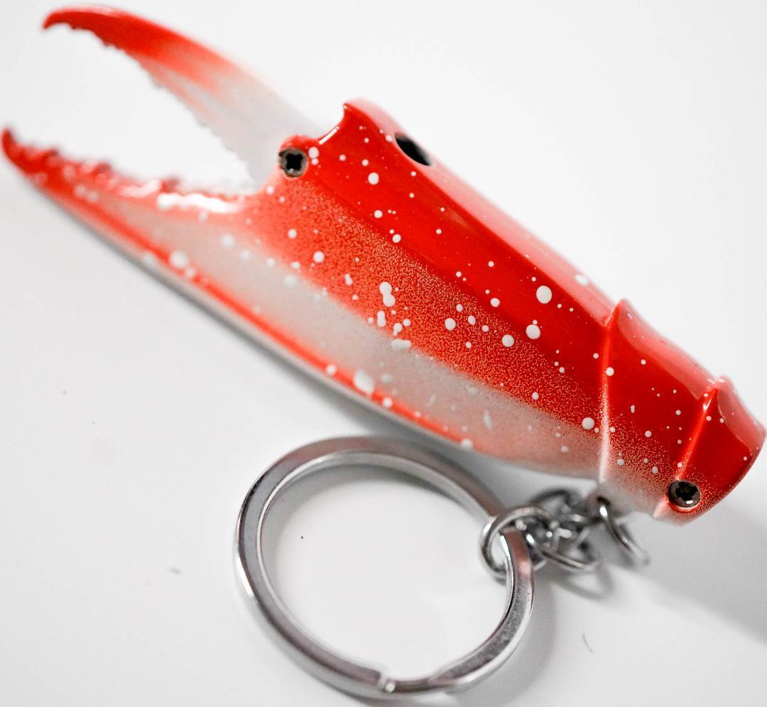 かに ガスライター はさみ カニ 蟹 キーホルダー ギャグ 10cm【残3限定】拍卖