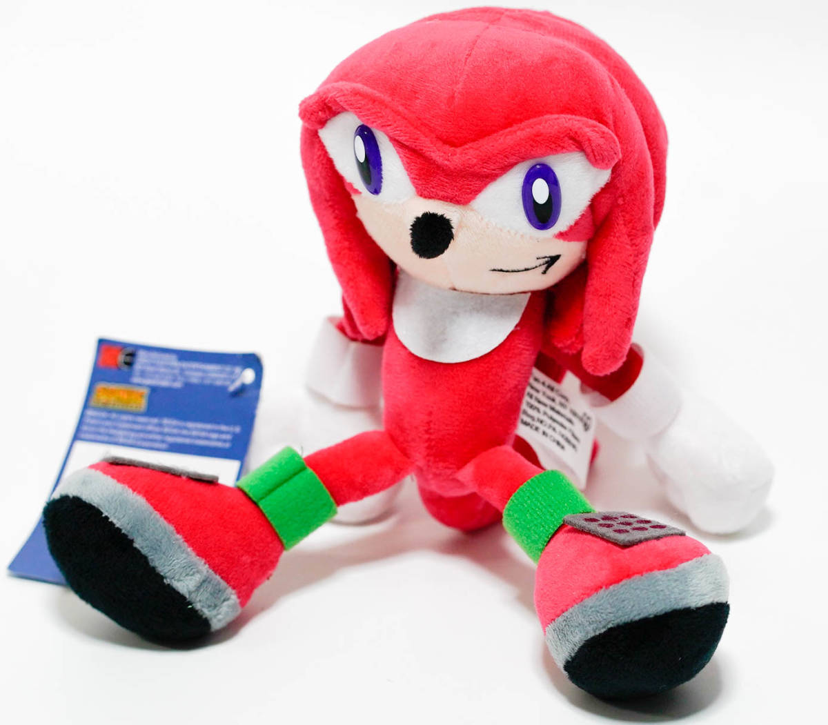 ぬいぐるみ ナックルズ 赤 ソニック ソニックザヘッジホッグ テイルス おもちゃ グッズ 子供 20cm リボン袋付【現物撮影】拍卖