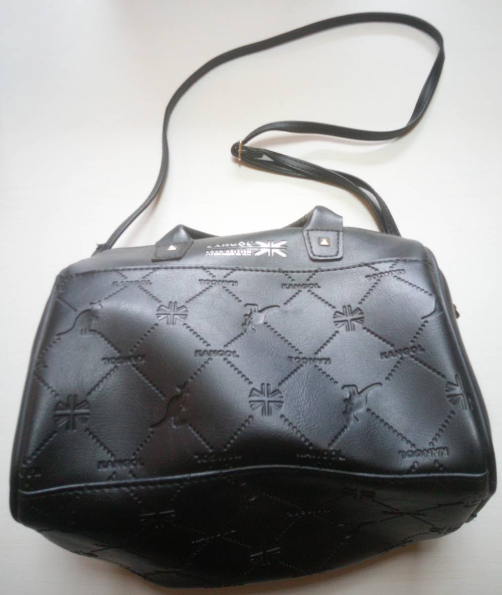 (G)KANGOL カンゴール モノグラム柄 ショルダーバック拍卖