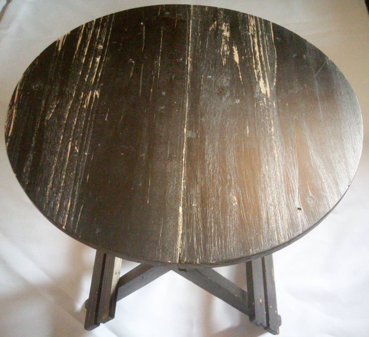 (J)折りたたみイス ブラック インテリア レトロ拍卖