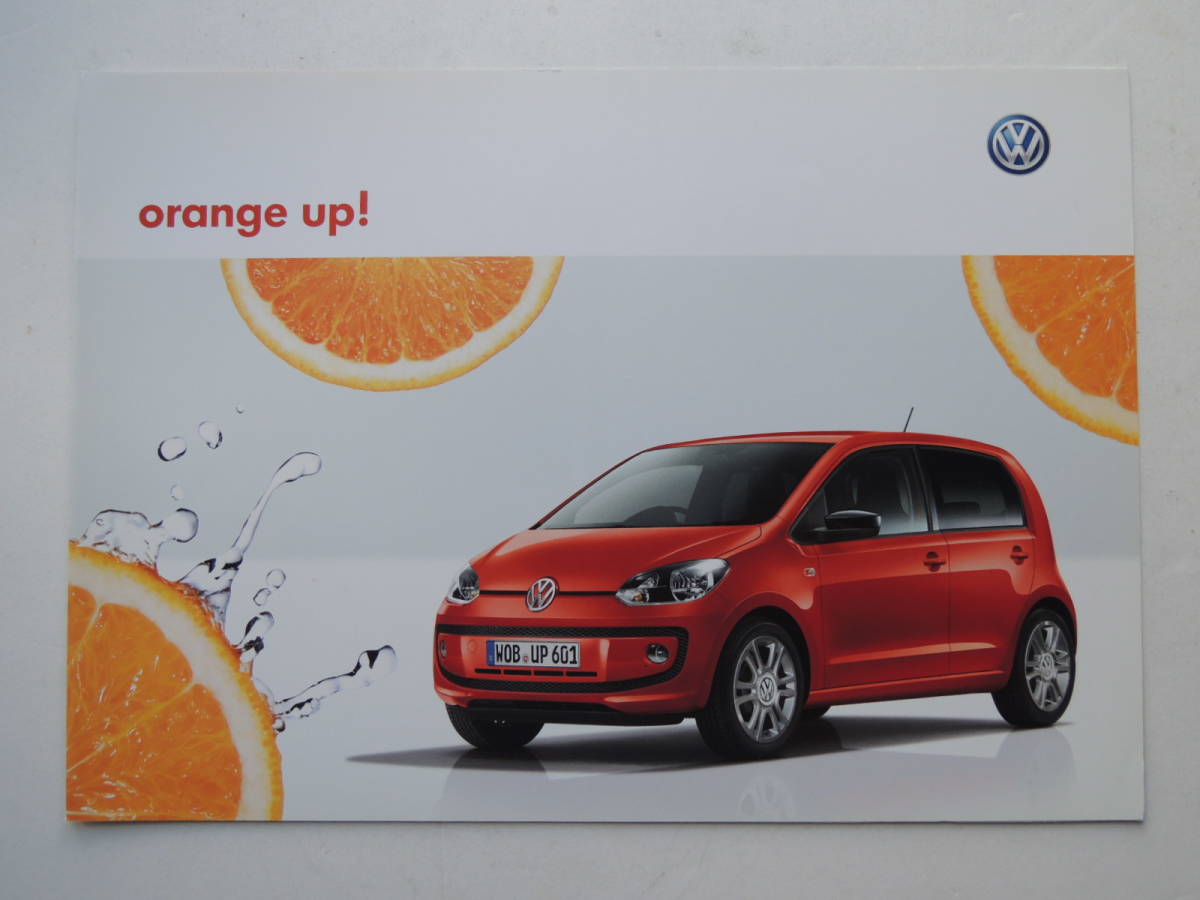 【カタログのみ】 VW orange up! オレンジアップ 専用カタログ 特別仕様車 限定1000台 2014年 フォルクスワーゲン 日本語版 ★美品拍卖