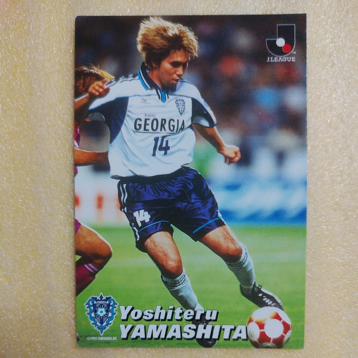 2001カルビーJリーグカード№143山下芳輝(アビスパ福岡)拍卖