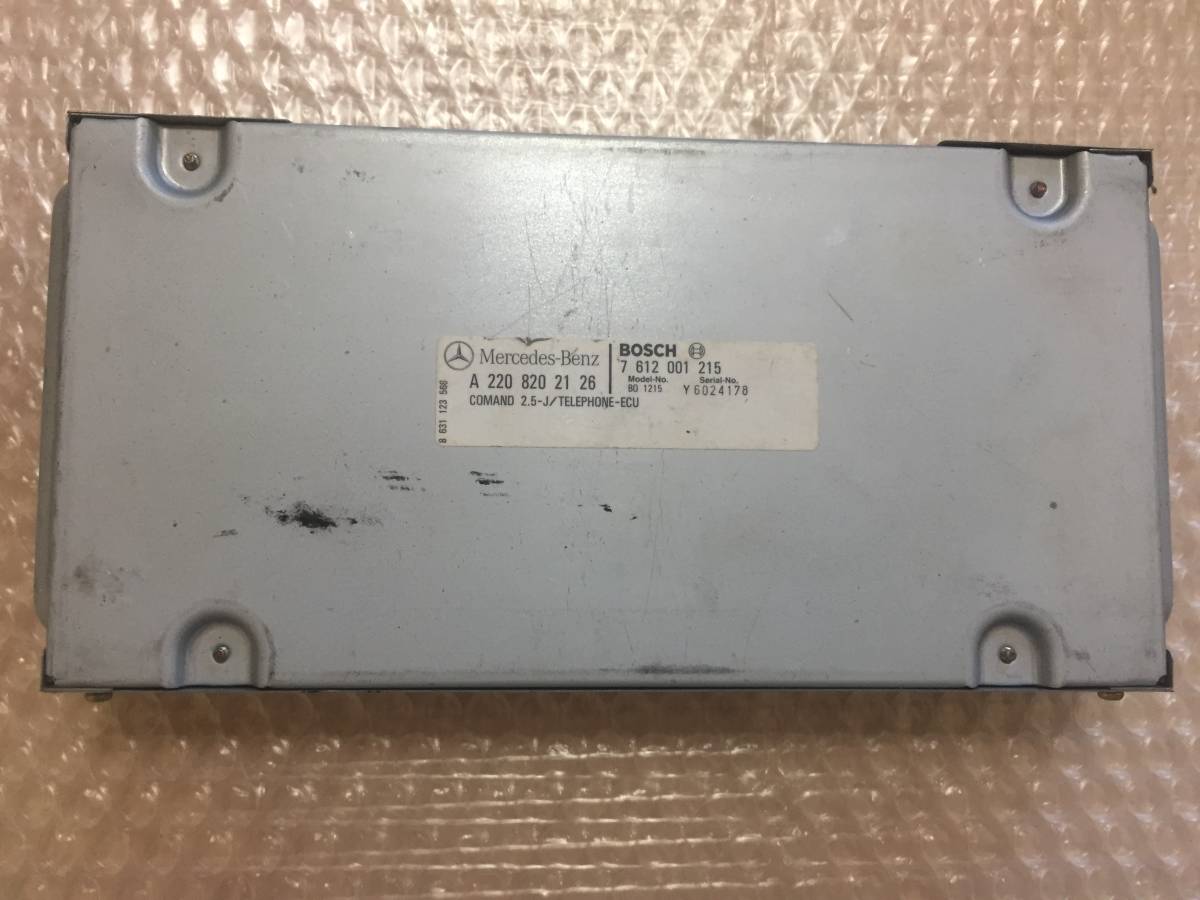 ECU8 ベンツ テレフォン コンピューター コントロール ユニット A2208202126 W215 CL55 AMG CL500 CL600 W220 S320 S430 S55 S500 S600 拍卖