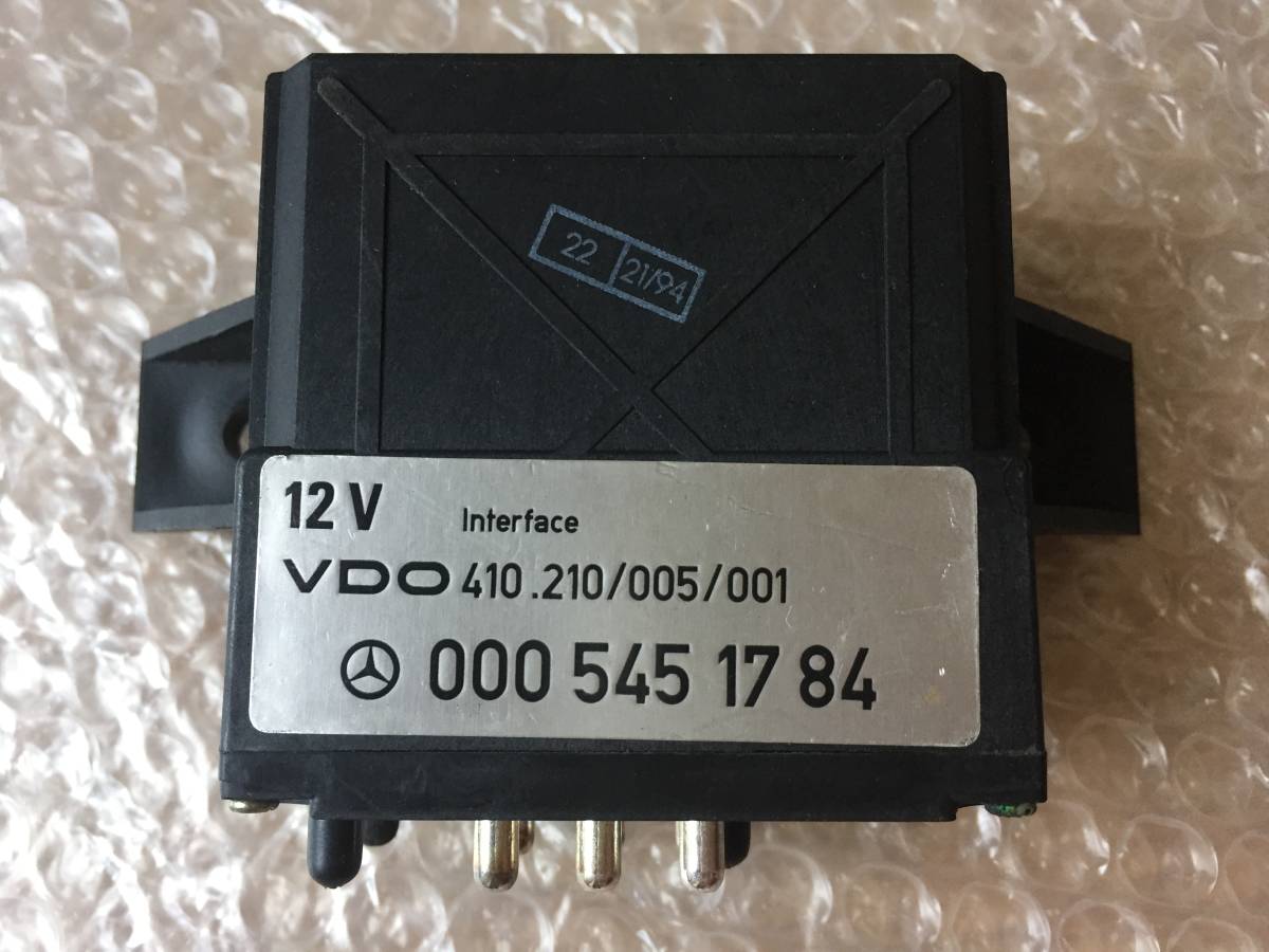 ECU31 ベンツオーバーヒートプロテクションリレー コンピューター コントロール ユニット A0005451784 W124 S124 C124 A124 R129 W140拍卖