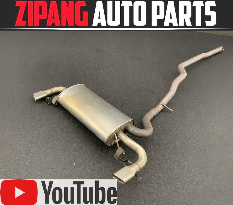 VL048 FD V60 D4 ダイナミックED 純正 リア マフラー ★穴あき/排気漏れ無し 【動画有り】○拍卖