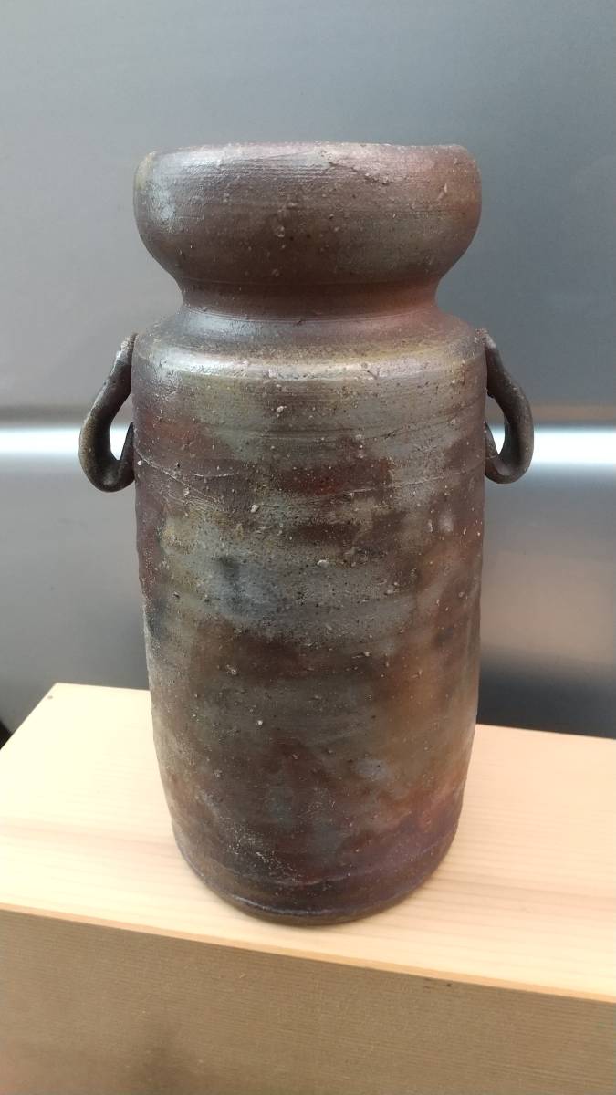 【花瓶?花入?】陶器・木箱有り拍卖