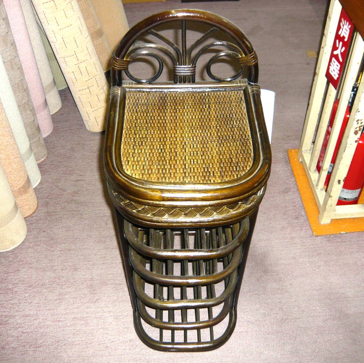スリッパラック 籐製品 R292B拍卖