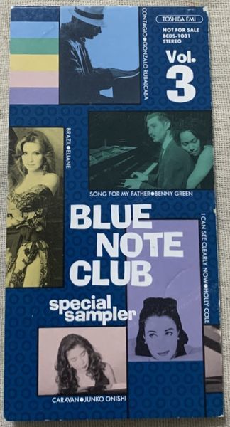非売品8cmCDシングル Blue Note Club Special Sampler Vol.3 Gonzalo Rubalcaba Benny Green Eliane 大西順子 Us3 プロモ Promo 拍卖