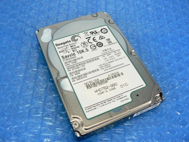 1DTV // NEC N8150-304 600GB 2.5インチ SAS 10K(10000)rpm 6Gb/s Seagate Savvio 10K.5 ST9600205SS // NEC Express5800/R120b-2 取外拍卖