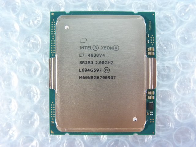 1OOX // Intel Xeon E7-4830 V4 2GHz SR2S3 Broadwell-EX B0 Socket2011-1(LGA) // Fujitsu PRIMERGY RX4770 M3 取外 //(同ロット)在庫4拍卖