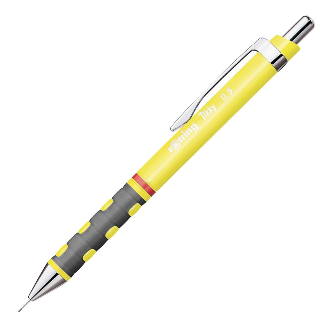 シャーペン シャープペンシル ロットリング ティッキーRD 0.5mm 正規輸入品 2007251 ネオンイエロー/送料無料拍卖