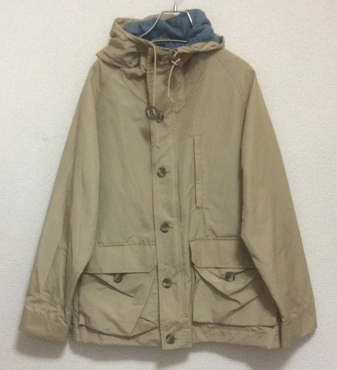 Eddie Bauer エディーバウアー ナイロンマウンテンパーカー Exceptioally Duradie COTTON WEFT NYLON WARP USA Sサイズ 美品拍卖