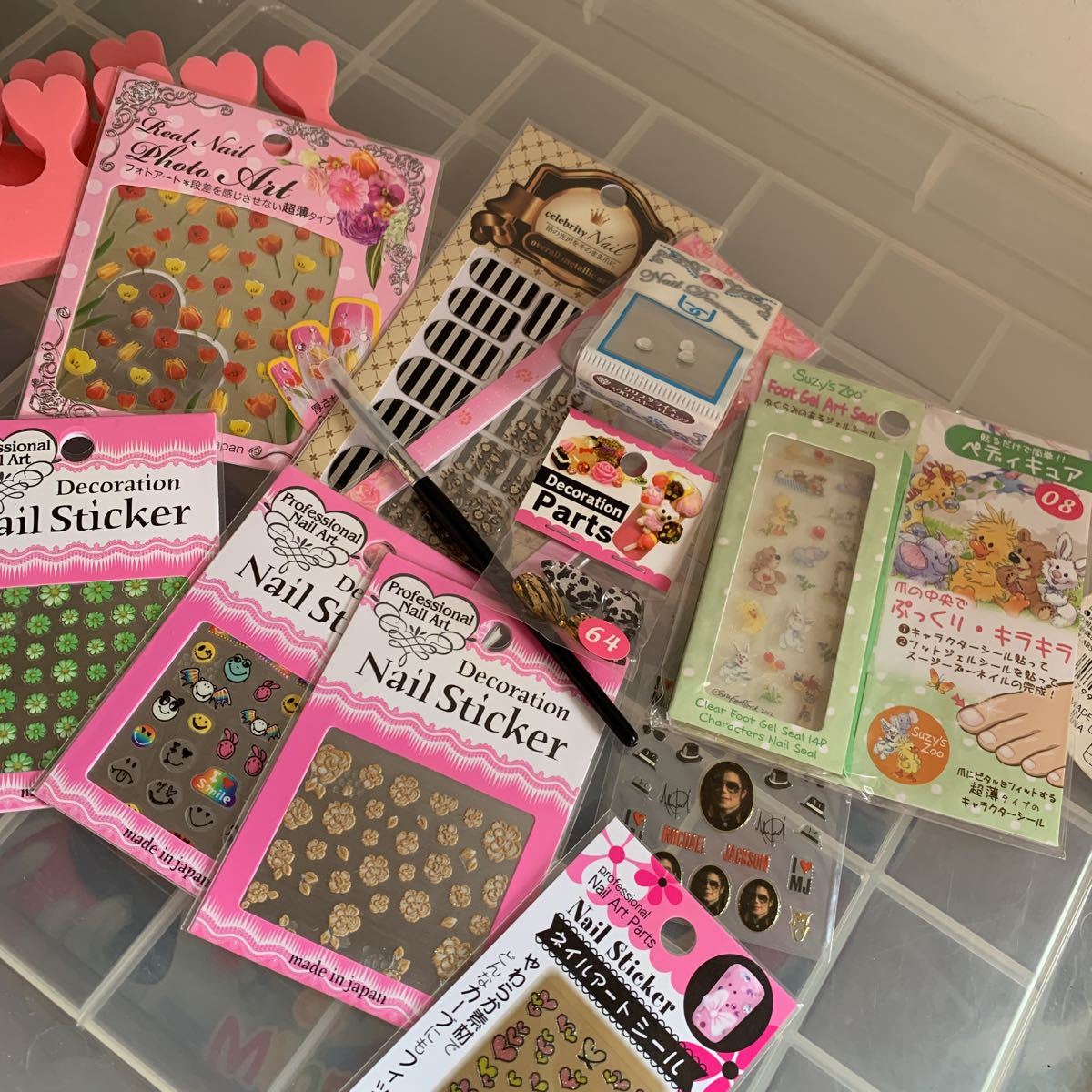 ネイルステッカー まとめ売り!!ネイルアート拍卖