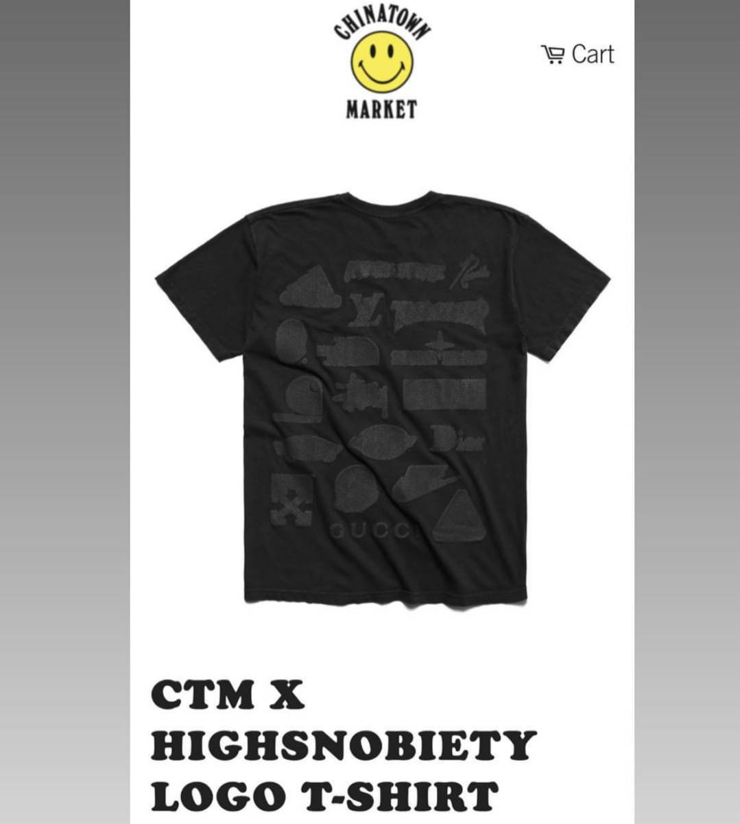 新品 チャイナタウンマーケット ハイスノバエティ ロゴ Tシャツ supreme ファッキンオーサム ノースフェイス carhartt stussy nike palace拍卖