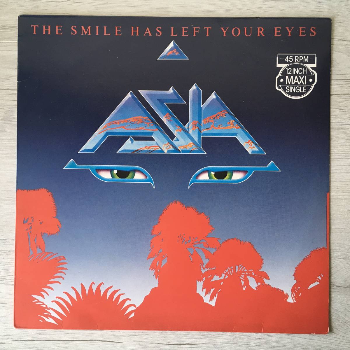 ASIA THE SMILE HAS LEFT YOUR EYES オランダ盤拍卖