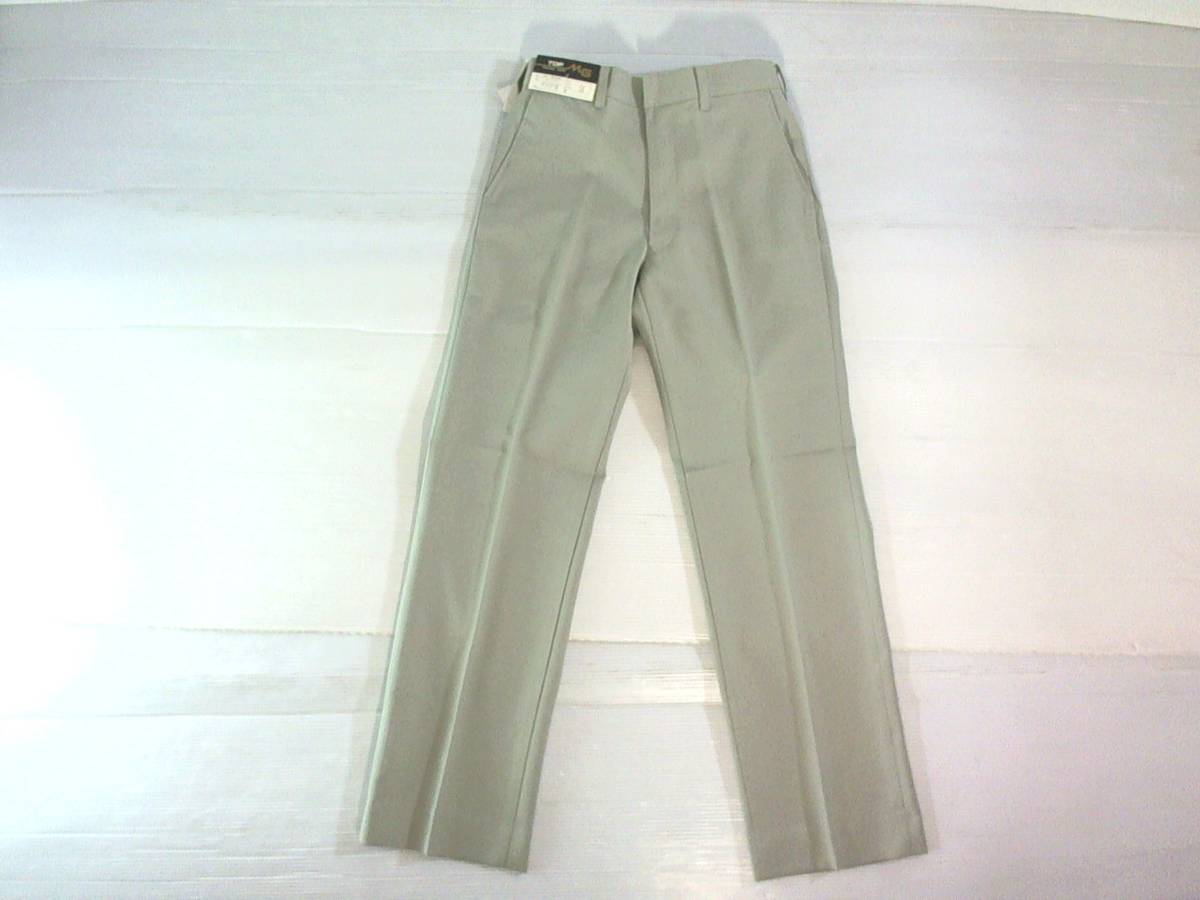 ☆新品・未使用★国産★トップエムジー【TOP MG】日清紡スパークガード生地 ウール混二重織物 帯電防止 W73股下78 ワーク パンツ拍卖