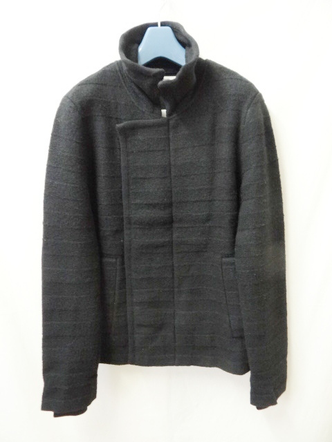 FACTOTUM ファクトタム 新品未使用 ウールショートジャケット BLACK 46サイズ拍卖