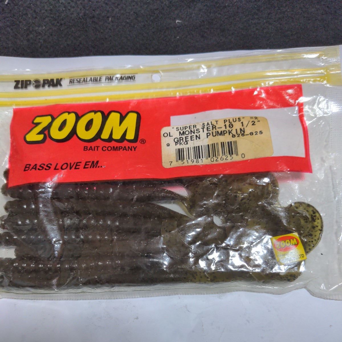 ■新品■ZOOM■OLモンスター■9本入り、グリーンパンプキン■拍卖