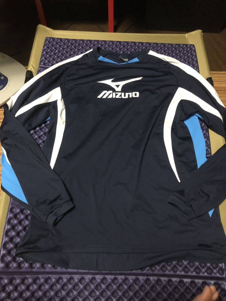 MIZUNOミズノ長袖プラシャツOサッカーフットサルバレーバスケット拍卖